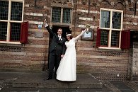 Foto uit de trouwreportage van Cora & Antonie