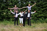 Foto uit de trouwreportage van Gerdie & Clemens